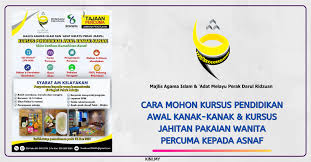 Website pendidikan dengan carian terpantas. Cara Mohon Kursus Pendidikan Awal Kanak Kanak Kursus Jahitan Pakaian Wanita Percuma Kepada Asnaf