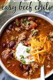 Best Easy Chili Best Easy Chili Recipe Chili Recipe Easy Chilli Recipe Easy