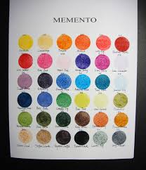 Memento Color Chart Inkt Stempelen En Kleuren