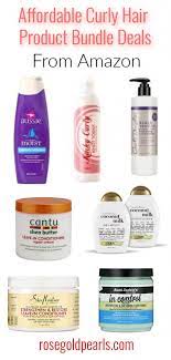 Natural Hair Product Bundle Deals On Amazon That Will Save You Serious Cash Rose Gold Pearls Shea Moisture Products Natural Hair Styles Curly Hair Styles