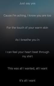 Just Say Yes Snow Patrol Song Lyricquotes Snow Patrol Music Lyrics Sayings