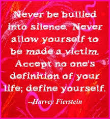 Never Be Bullied Into Silence Anti Bullying Bullying Quotes Anti Bully Quotes Bullying