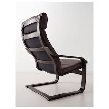 Vtg 4 ikea 1999 vilmar retro mcm armless chairs chrome legs orange, white black. Poang Glose Dark Brown Armchair Width 68 Cm 83 Cm Height 100 Cm Ikea