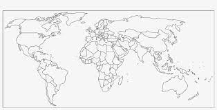World Map Png With Countries Europe - World Map Coloring Countries - Free Transparent Png Download -  Pngkey