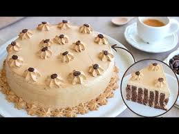 La Torta Delizia Al Caffe E Un Dolce Elegante E Raffinato Perfetto Come Torta Di Compleanno O Come Dessert A Fine Pasto U Torte Deliziose Dolci Ricette Dolci