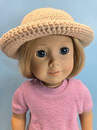 Stylish Crocheted Hats for Your 18 Doll Like American Girl or Our  Generation Dolls