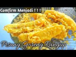 (pisang yang paling sesuai dibuat goreng pisang ialah pisang nipah dan pisang tanduk. Sure Menjadi Cara Bancuhan Tepung Pisang Goreng Rangup Youtube