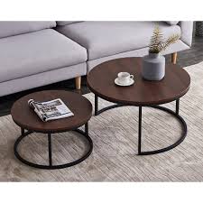 Well you're in luck, because here they come. Phoebe Cat Couchtisch 2er Set Rund Beistelltisch Sofatisch Mit Holzplatte Und Metallgestell Online Kaufen Otto