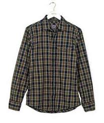 details about fatface mens dark ink brown classic fit thursby check shirt 917857 size m