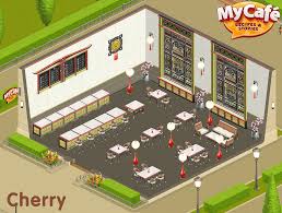 Cherry Chinese Style My Cafe Game Mycafe Mycafegame Cafe Cafe Design Sweet Cafe