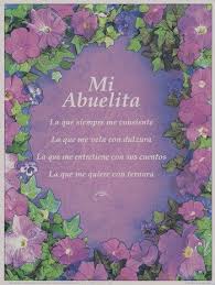 Grandma Birthday Quotes In Spanish Asi Fuese Ella Mi Abuelita Spanish Mothers Day Poems Mothers Day Poems Happy Valentines Day Card