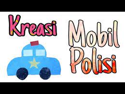 Anak dapat menulis kata materi : Idekreatif Kreasi Mobil Polisi Kegiatan Kreatif Paud Sub Tema Kendaraan Alat Transportasi Youtube