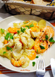 Dos De Cabillaud Crevettes Aux Carottes Et Pommes De Terre Recettes Cookeo