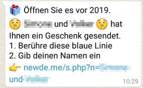 Es geht ein bild rum. Whatsapp Kettenbrief Neujahrsgruss Kann Spam E Mails Zur Folge Haben