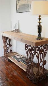 Piety Table European Iron Wood Console Table Doorman Designs Iron Console Table Vintage Industrial Furniture Diy Furniture