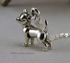 Sterling Chihuahua Charm Necklace By Griffcojewelry On Etsy 53 00 Chihuahua Cute Chihuahua Dog Jewelry