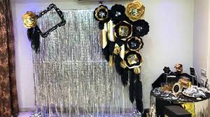 Large disco dancer silhouettes cutout decorations (set of 2) a$12.99. Diy Birthday Party Decoration Disco Theme Party Birthday Party Decoration Ideas At Home Youtube