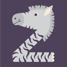 Letter Z Animal Alphabet Zebra Art Print By Jen Montgomery Letter A Crafts Alphabet Letter Crafts Animal Alphabet