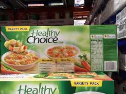 Recipe yields 4 generous servings or 8 side servings. Healthy Choice Chicken Noodle Rice 10 15 Ounce Cans Costcochaser