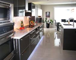 High Gloss White Laminate Countertop Contemporary Kitchen White Laminate Laminate Countertops