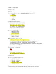 Fungsi dari show vlan brief adalah a. Tugas Soal Aij