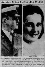 LTJG Leo O. “Icky” Crane (1907-1938)