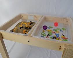 Sand Table Plan Water Table Plan Sensory Table Plan Play Etsy In 2020 Sensory Table Table Frame Sand Table