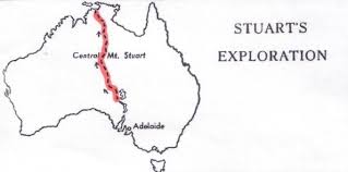 John Mcdouall Stuart Coast Australia Australia Travel Map