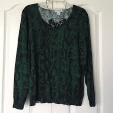 Reserved For Lbaird1 Snakeskin Print Sweater Printed Sweater Clothes Design Sweaters