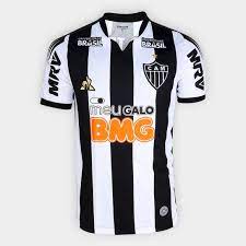 Camisa Atletico Mineiro I 19 20 S NÂº Torcedor Le Coq Masculina Preto Branco Netshoes