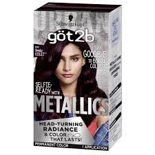 Get it as soon as tue, jul 27. Schwarzkopf Got2b Metallic Permanent Hair Color M49 Smoky Violet Walmart Com Walmart Com