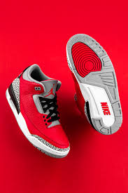 Air Jordan 3 Retro Red Cement Unite Ck5692 600 2020 Jordan Shoes Girls Nike Air Shoes Sneakers Men Fashion
