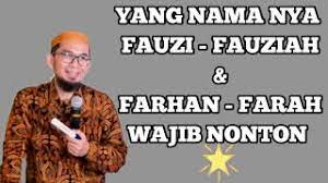 Arti nama fauzan sendiri hampir mirip dengan rania. Ternyata Ini Arti Nama Fauzi Fauziah Farhan Dan Farah Ust Adi Hidayat Lc Ma Youtube