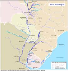 Paraguay is a country in south america, bordering brazil, argentina and bolivia.the paraguay river (spanish: Paraguai Basin Waterways Map Brazil