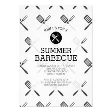 Black And White Invitation Modern Fun Black White Summer Barbecue Party Invitation Zazzle Com Barbecue Party Invitations Barbecue Invitations Barbecue Party