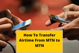 There are two methods which you can share airtime with others and each method is explained below: Mtn Transfer Code 2021 Check Different Types Of Transfer Codes Current School News