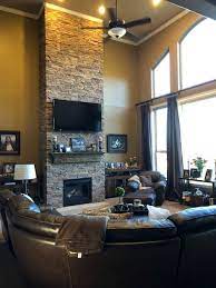 Painting stone fireplace ideas full size of decorating ideas fireplace stone ideas stone fireplace designs ideas modern fireplace walls design ideas. Diy Home Fireplace Tv Wall Ideas Using Stacked Stone Genstone