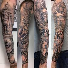 See more ideas about religious tattoo, religious tattoo sleeves, religious tattoos. Top 73 Religious Sleeve Tattoo Ideas 2021 Inspiration Guide