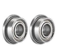 F682XZZ Flange Ball Bearing 2.5x6x2.6mm Double Metal Shielded (GCr15)  Chrome Steel Bearings 2 pcs