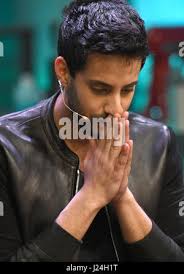 Sami Slimani, fotografiert während der Dreharbeiten der VOX TV-Kochshow  "Grill Den Henssler" in Köln, 26. März 2017 zu hosten. Die Show läuft vom  14. Mai 2017. Foto: Henning Kaiser/dpa Stockfotografie