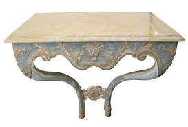 Complete your living room with unique and modern side and accent tables. Wall Console Table Baroque Table Side Table Wall Table Antique Home Garden Furniture Tables