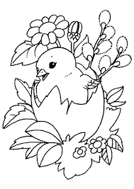 Retrouvez tous les coloriages de poules et de poussins vous le coloriage de votre enfant. Page 23 Sur 34 Sur Hugolescargot Com Coloriage Poussin Coloriage Paques Coloriage