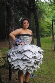 Recycling Fashion Crazy Dresses Weird Prom Dress Worst Prom Dresses
