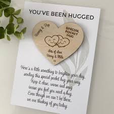 New arrival personalized baby frame. Pocket Hug Token Thinking Of You Quaratine Package Etsy In 2021 Miss You Gifts Encouragement Gifts Sentimental Gifts