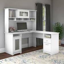By acme furniture (11) 60 in. Bush Furniture Cabot L Shaped Computer Desk White For Sale Online Ebay
