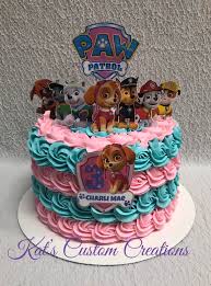 Paw Patrol Girls Birthday Cake Paw Patrol Birthday Cake Paw Patrol Birthday Cake Girl Skye Paw Patrol Cake