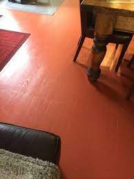 However, if you have a common type of hardwood floor like red oak or white oak, then staining may give it an exotic look. How To Transform A Floor With Paint Painted Hardwood Floors Painted Wood Floors Painted Wooden Floors