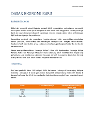 Berikutan dengan rusuhan kaum ini, kerajaan telah mengambil tindakan tegas bagi mengkaji semula matlamat. Dasar Ekonomi Baru