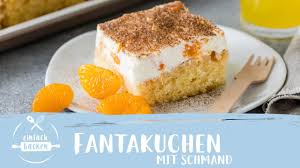 Käsekuchen ist gut, aber schmandkuchen ist die absolute. Fantakuchen Mit Schmand Cremig Lecker Mit Mandarinen I Einfach Backen Youtube