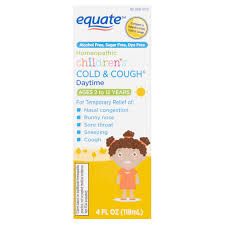 Equate Childrens Homeopathic Daytime Cold Cough Liquid